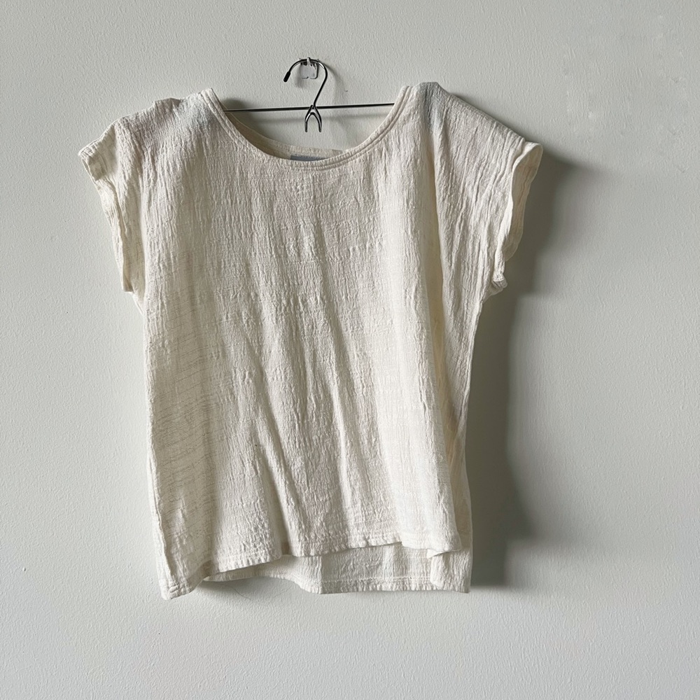 [Vintage] Linen Skirt Set